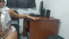 Secretary Seduced by Salary Increase - She Swallows My Big Cock