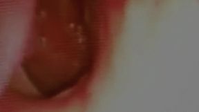 Teeny Shoved up Giantess Nose Ends up in Giantess Throat POV 4k
