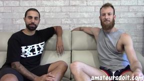 Bearded Australian Dudes Barebacking & Nipple Have Joy Hook-up Whilst Tearing up Phat Edible Elastic Backside Bottom