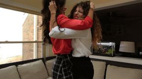 Office Catfight: Ama Rios and Morgana (4K)