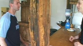 TWO COCKS FOR THE HAIRY MAID’S HOLES