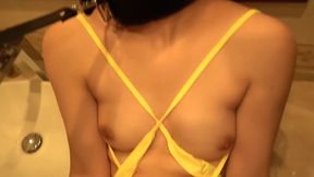 Riding Momo&#039;s Collared Curves: Raw Asian Ass Pounding, Japanese POV Creampie