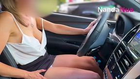 Nuda Nua Teases at Gas Station, Driving Cuck Old Wild!