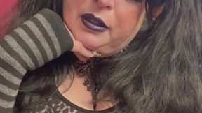 Goth Girl Sneezing with Harmony