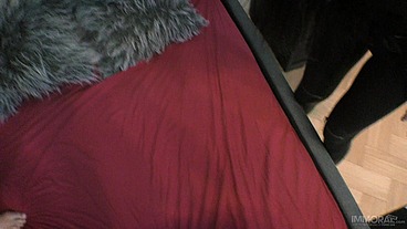 STEPMOM RIMS HER SON AND HIS PERVERT BUDDY THEN DEMANDS A CREAMPIE!