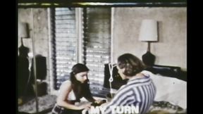 Vintage Teen Babysitter with Hairy Pussy Fucked by Huge Cocks (full Movie)
