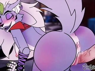 Roxanne Wolf Sexy Yiff Alternative Wolf - FNAF