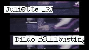 Juliette_RJ in CBT -BALLBUSTING on a Dildo - FOR MOBILE DEVICES USERS - BALLBUSTING - CBT - BALL KICKS - CRUSH DILDO
