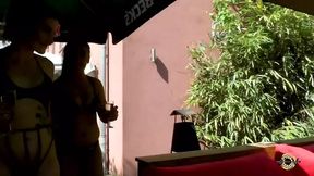 Unprotected Spa Session Creampie Sperm Deposit