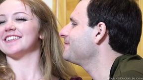Hotwife Nikole Nash rides BBC deep, turns hubby to cuck, and gets thoroughly pounded