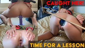 Caught Stealing&#x2014;Now She's My Slave Until Paid Off Ruining Her Ass&#x1F351;!