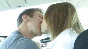 Amorous love-making between Jessie Andrews and handsome hunk