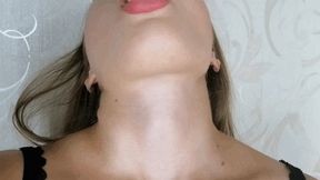 The grace of my beautiful neck