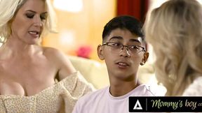 Stepmoms Battle for Stepson's Hung Dad Dick!