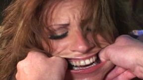 Brunettes asshole is big enough for cock