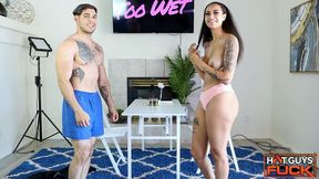Ivy Steele's skinny porn by Hot Guys Fuck