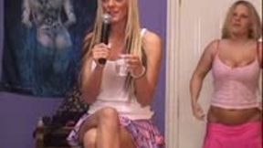 Jamie Lee and Leah Caprice's Live webcam 28th Jan 2006