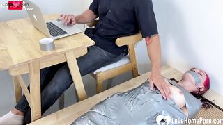Taped and Teased A Wild BONDAGE Encounter