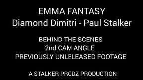 [behind the scenes / 2nd cam angle] emma fantasy 2 on 1 dp [dry]