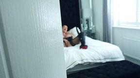 Step Son catches his Step Mom masturbating