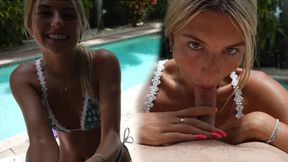 Step Brother Spilled His Seeds in Me at the Pool