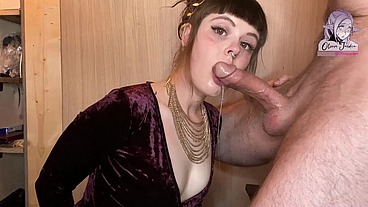 Princess Rewards Knight With 69 Sloppy Blowjob and Deepthroat - Olivia Jarden
