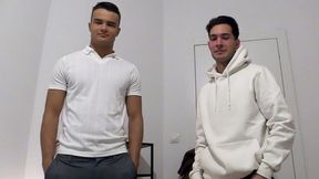 Threesome with horny Czech POV sluts with NO condoms