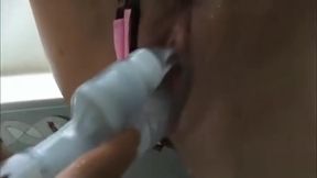 Ruri&#039;s Japanese Jugs Bounce on Buzzing Dildo