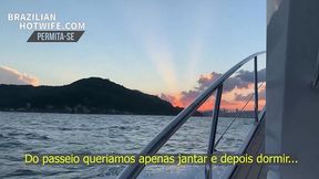 no carnaval fizemos um passeio de lancha no caixa d&#039;a&ccedil;o