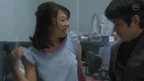 Asian Brunette&#039;s Lingerie Peekaboo with a Hairy Surprise