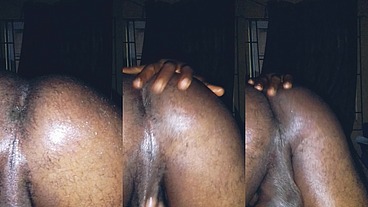Watch me finger my ass and jerk my dick at the same time