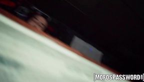 Blonde babe Mandy Waters wants a big black dick to pound her publicly