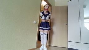 Ness_Bondage school-girl_Gagging_Hopping_Tr7_Ordro_Part 1