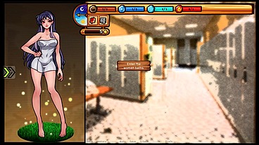 Raven's Quest [ HENTAI game ] Ep.3 cumshot on her shoes !