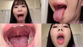 Kozue Minami - Erotic Long Tongue and Mouth Showing - wmv