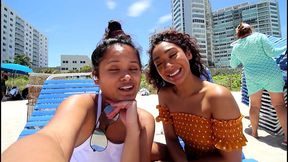 18yo filipina and latina teens in miami on spring break try their first big black cock