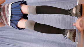 18 yo anime girl tramples my floor-face with Doc Martens shoes (part 3 of 12), flo008x 1080p