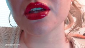 ASMR Mouth Close Up Blowjob Fantasy - Telling You To Cum in My Mouth & Swallow