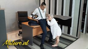 Mature Dwarf Sara's Anal&#x1F44C; Thrill with Teen Cris Angelo
