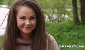 Sexy Euro Babes Regina and Liza Share a Big Dick for Anal Pleasure