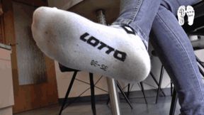 RC Car under Socks