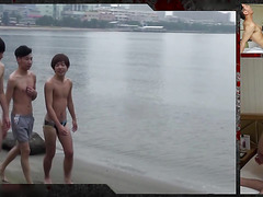 Odaiba Beach Boyz The Contest Winner Arrives In Japan