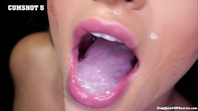 Wow, so much cum in her mouth, Gypsy!