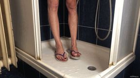 TAKING A SHOWER IN FLIP FLOPS - MOV Mobile Version