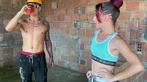 Cheating on my cuckold hubby with the hired help