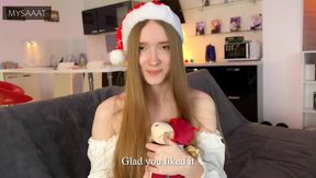 Someone gave their first sex for Christmas