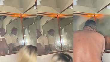Mamando segurança da boate para não pagar entrada sem tarjas