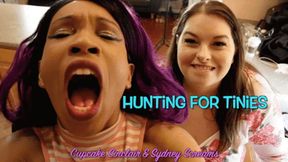 Hunting for Tinies - Starving Cupcake Sinclair and Sydney Screams Search for Tiny People to Vore - HD 720 MP4