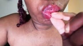 Teenie at mercy of Giantess Giant mouth 1080