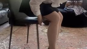 Step forward and hand me the implement